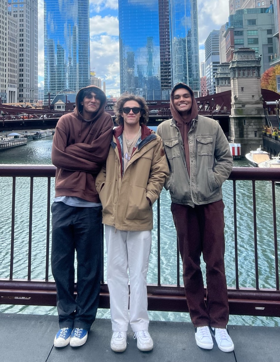 Jacob Amalraj, Luca Moretti, Jacob Amalraj (Photo: Jason Amalraj)