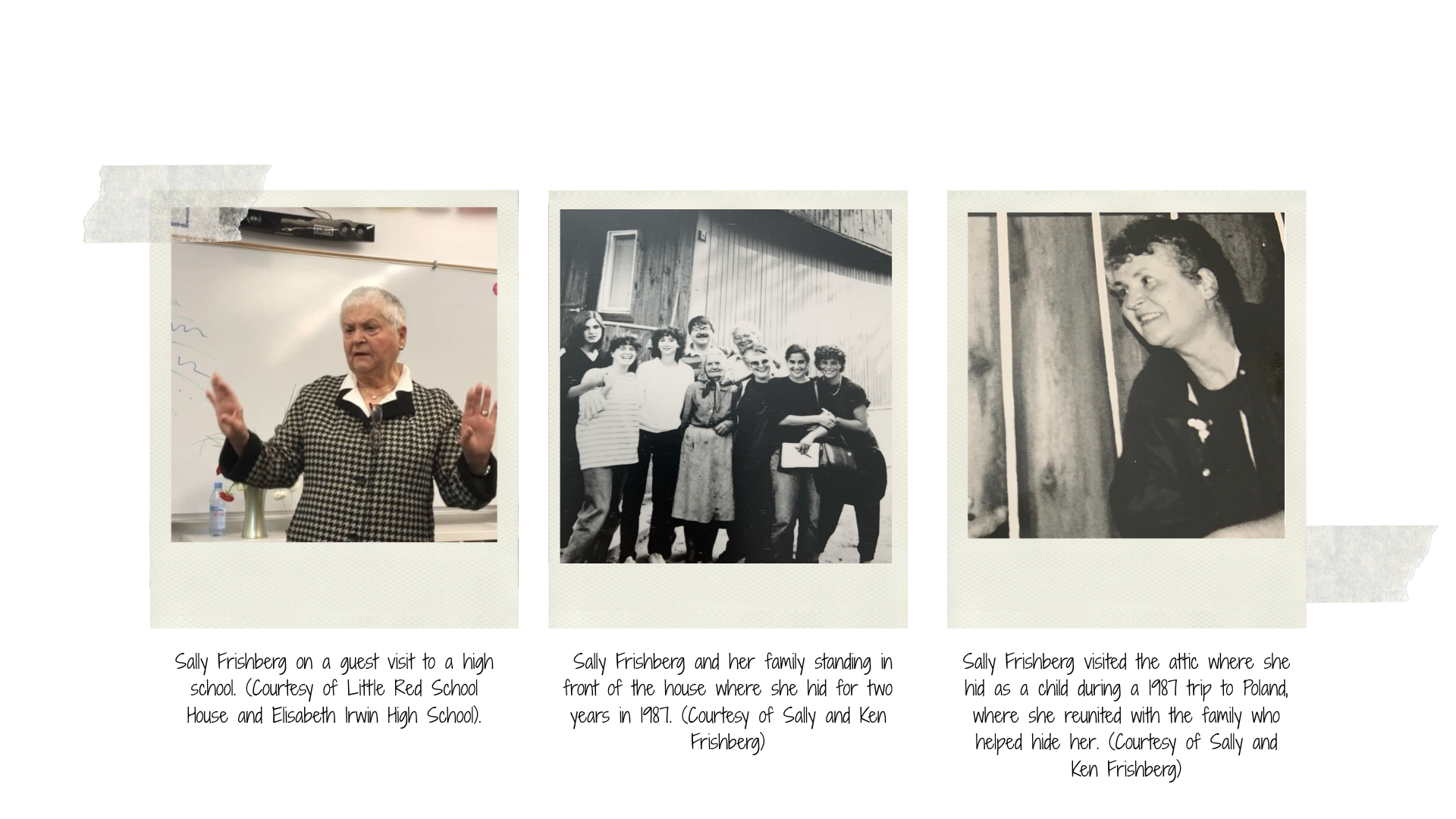 Students listening to a Holocaust speaker