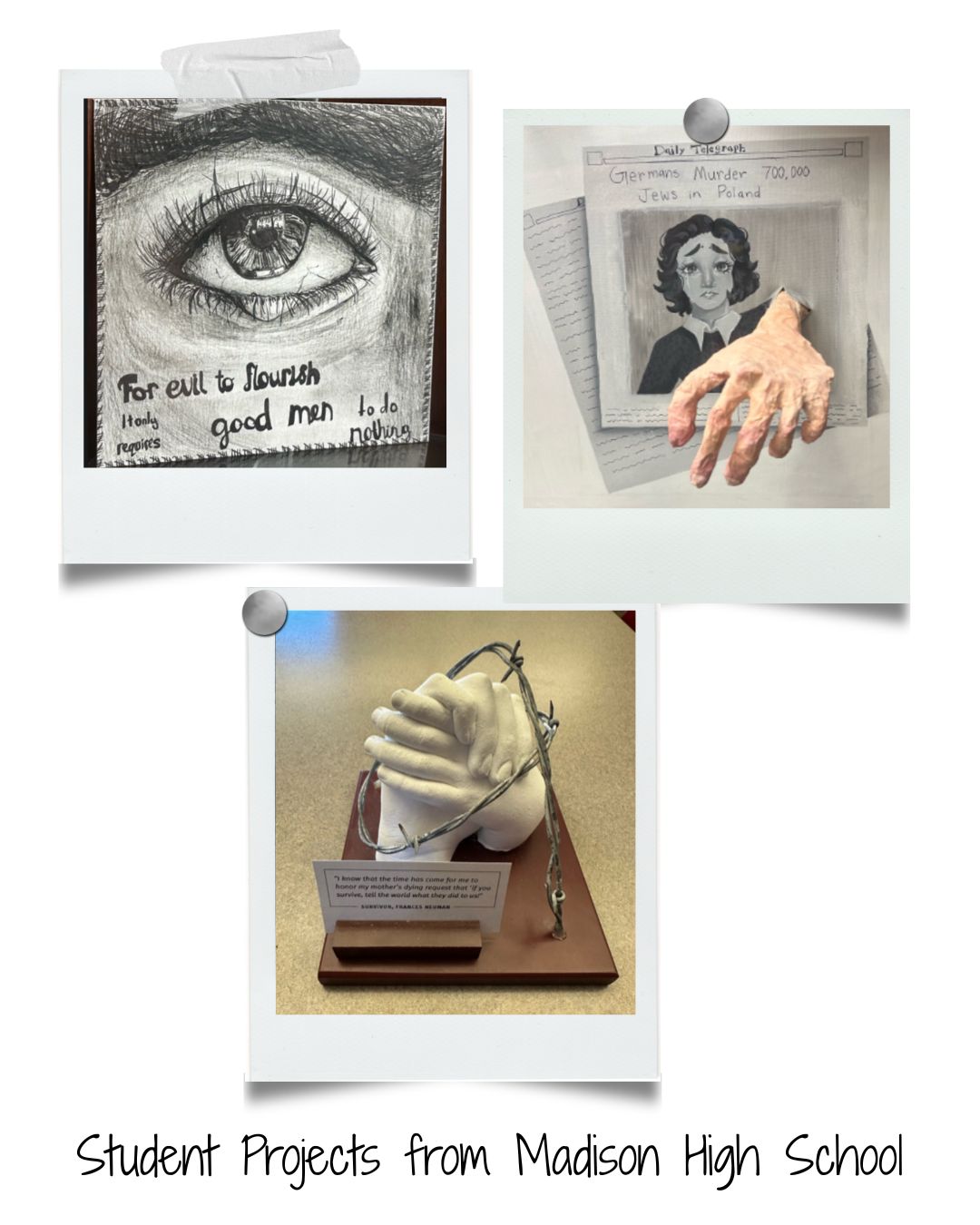 Student project collage